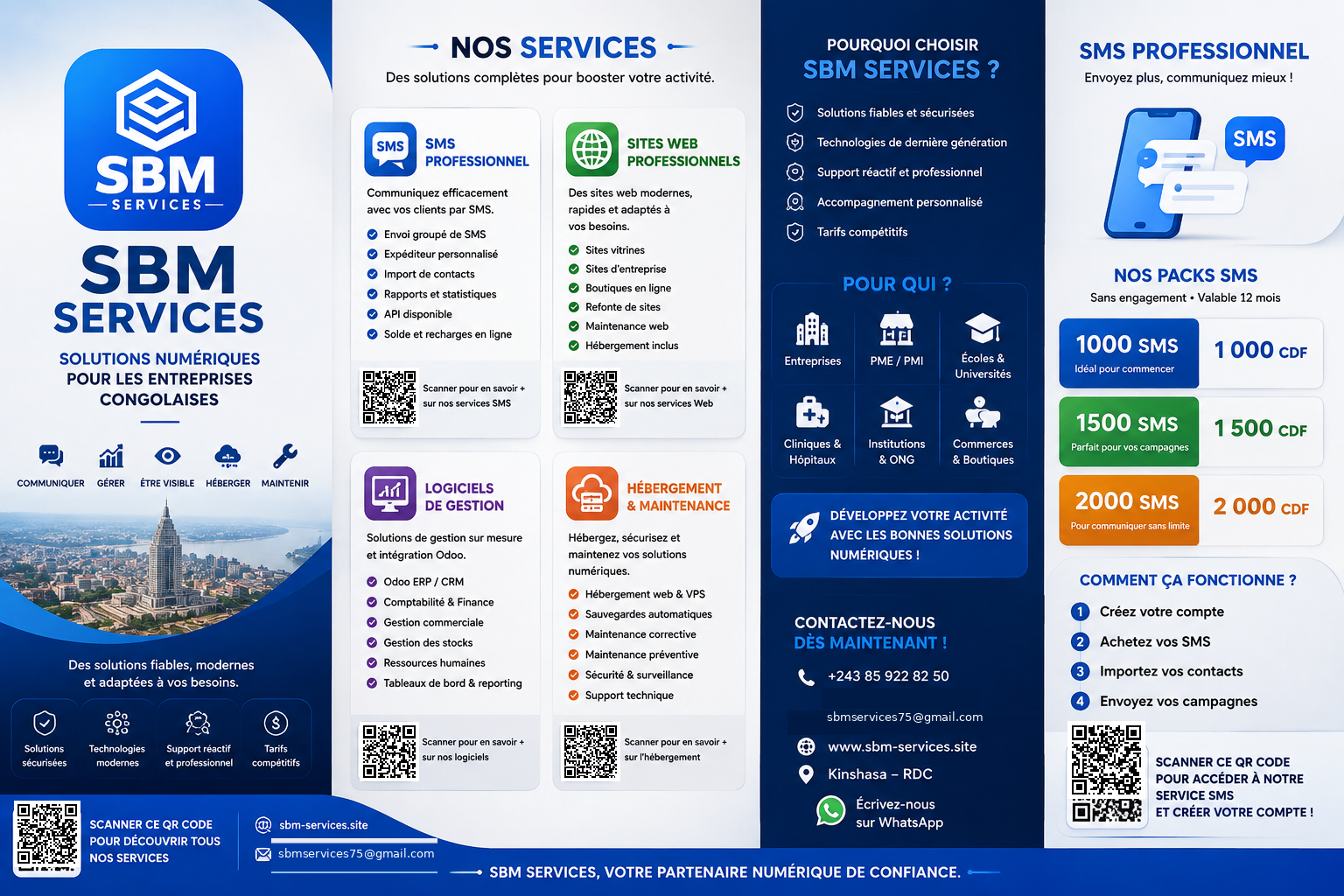 Brochure complète SBM Services